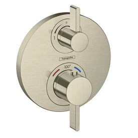 Ecostat S Two Handle Thermostatic Valve Trim with Volume Control