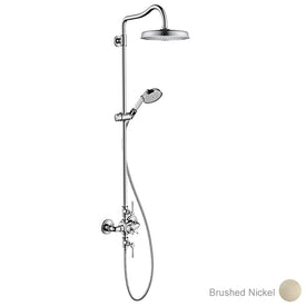 Montreux Exposed Shower Pipe with Shower Head/Handshower