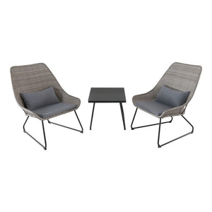 MONTK3PC-GRY Outdoor/Patio Furniture/Patio Conversation Sets