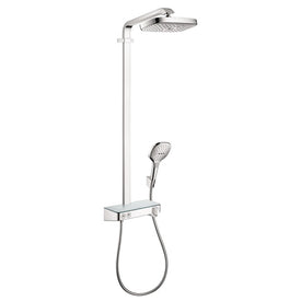 Raindance Select E 300 Exposed Showerpipe System with Select Shower Controls