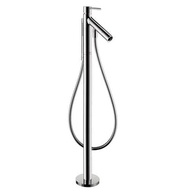 Tub Filler Trim Starck Freestanding with Wand 1 Lever Chrome 5.81 GPM