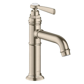 Lavatory Faucet Montreux 1 Lever ADA Brushed Nickel 1.2 Gallons per Minute Rigid Less Drain 1 Hole 3-7/8 Inch