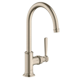 Lavatory Faucet Montreux 1 Lever ADA Brushed Nickel 1.2 Gallons per Minute Rigid Less Drain 1 Hole 8-1/4 Inch