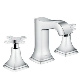 Metropol Classic 110 Two Handle Widespread Bathroom Faucet with Pop-Up Drain