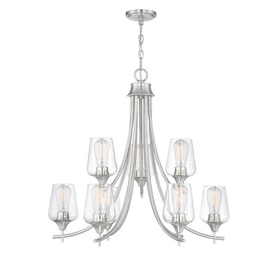 Product Image: 1-4033-9-SN Lighting/Ceiling Lights/Chandeliers