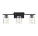 8-1020-3-BK Lighting/Wall Lights/Vanity & Bath Lights