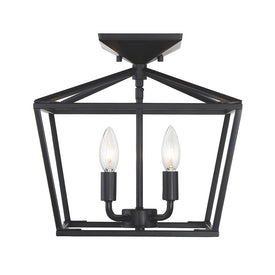 Townsend Four-Light Semi-Flush Mount Ceiling Fixture