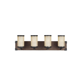 Dunning Four-Light LED Bathroom Vanity Fixture