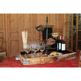 WB Large Wine Stave Serving Tray