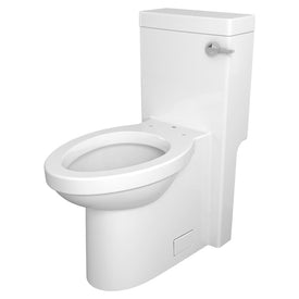 Cossu Elongated One-Piece Toilet with Right-Hand Lever and Seat