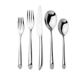 Frond 18/10 Stainless Steel Flatware Five-Piece Place Setting