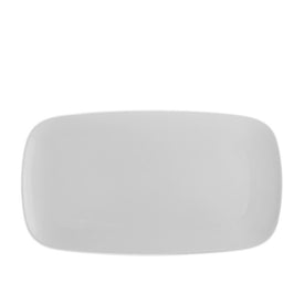 Pop Soft Rectangular Platter in Chalk