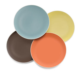 Pop Colors Accent Plates Set of 4
