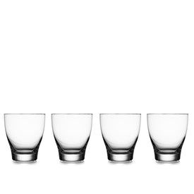 Vie Double Old Fashioned Glasses Set of 4