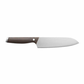 Rosewood 7" Stainless Steel Santoku Knife