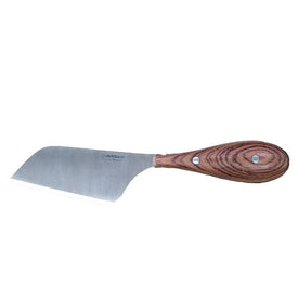 Aaron Probyn 8.25" Stainless Steel Provence Hard Cheese Knife with Wood Handle