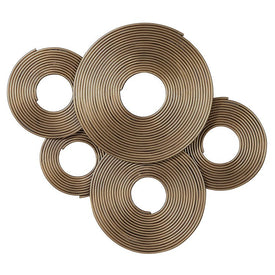 Ahmet Gold Rings Wall Decor by Jim Parsons