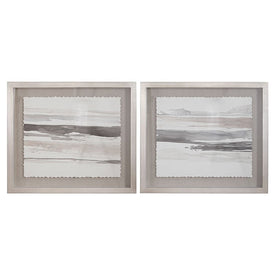 Neutral Landscape Framed Prints Set of 2 by Jim Parsons