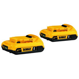 20V MAX Compact Lithium Ion Battery Pack 2-Pack