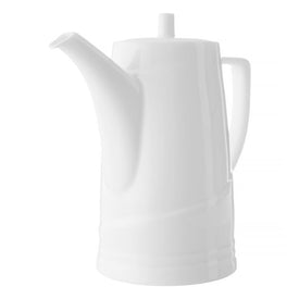 Essentials Hotel 1.3-Quart Porcelain Coffeepot with Lid