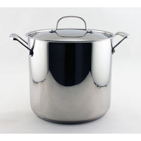 EarthChef 10-Quart 18/10 Stainless Steel Covered Stockpot
