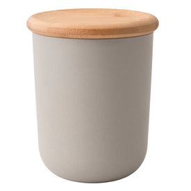 Leo 1.1-Quart 5.75" Covered Canister with Bamboo Lid