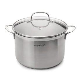 Bistro 6.3-Quart 9.5" 18/10 Stainless Steel Covered Stockpot