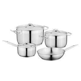 Hotel 18/10 Stainless Steel Cookware Seven-Piece Set