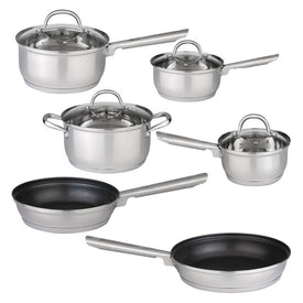 Dorato 18/10 Stainless Steel Cookware 10-Piece Set