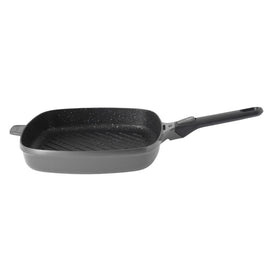 Gem 2.2-Quart 11" Non-Stick Grill Pan with Detachable Handle