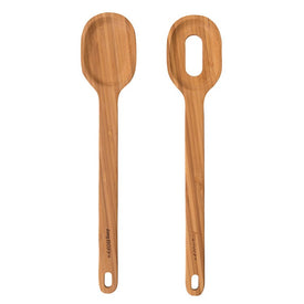 Leo Two-Piece Bamboo Serving Set