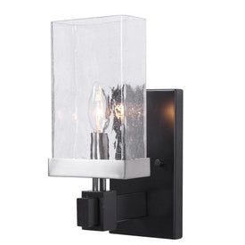 Humboldt Single-Light Industrial Wall Sconce by Kalizma Home