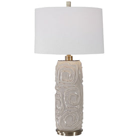 Zade Warm Gray Table Lamp by David Frisch