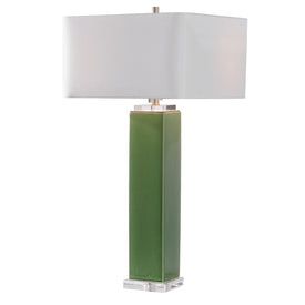 Aneeza Tropical Green Table Lamp by Jim Parsons