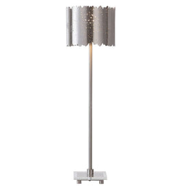Baradla Nickel Buffet Lamp by Jim Parsons