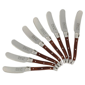 Laguiole Spreaders with Pakkawood Handles Set of 8