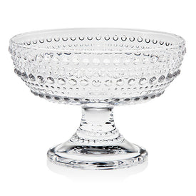 Lumina 5.5" Oval Footed Bowl -Clear