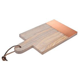 Rainbow Sandstone 14" Rectangular Tray with Copper Accent