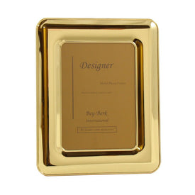 8" x 10" Brass Photo Frame with Easel Back