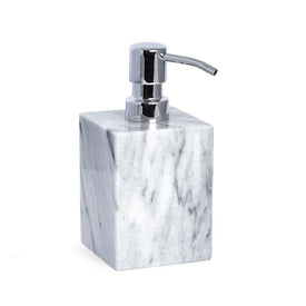 Marble Bath Soap Dispenser - Cloud Gray