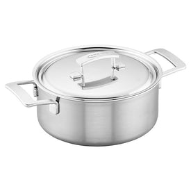 Industry 5.5-Quart Stainless Steel Dutch Oven