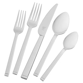 Squared 18/10 Stainless Steel Flatware 45-Piece Set