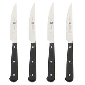 Porterhouse Steak Knives Four-Piece Set in Beechwood Box