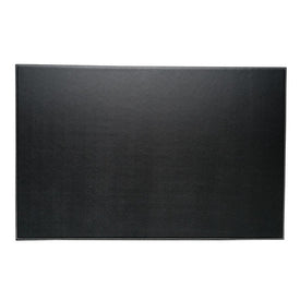 18" x 28" Leather Desk Pad - Black