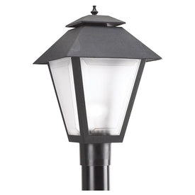 Polycarbonate Outdoor Single-Light LED Outdoor Post Lantern