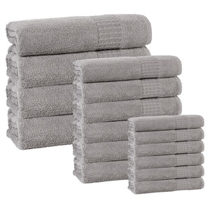 ELA16SLVR Bathroom/Bathroom Linens & Rugs/Towel Set