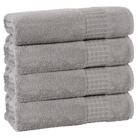 Ela Turkish Cotton Four-Piece Bath Towel Set