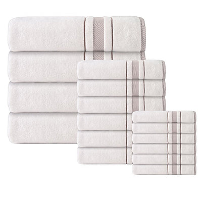 ENCHSFTCRM16 Bathroom/Bathroom Linens & Rugs/Towel Set