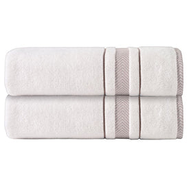 Enchasoft Turkish Cotton Two-Piece Bath Sheet Set