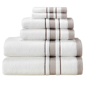 Enchasoft Turkish Cotton Six-Piece Towel Set